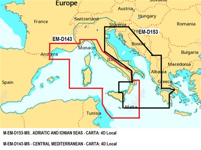 SD Card 4D Local C-Map