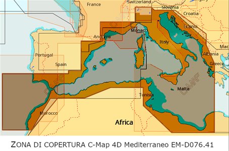 SD Card 4D Wide C-Map