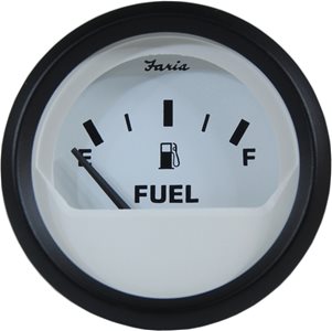 Indicatore del livello del carburante per automobile European standard 0~190Ω white