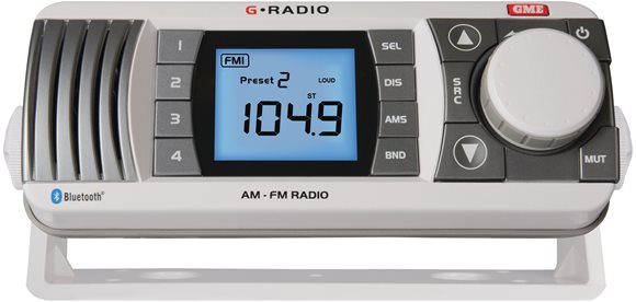GME GR300BT radio, bluetooth and simplified installation