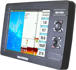 Nav-Station N12-Fish: CHIRP technology and Mirror Control apps