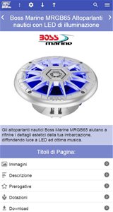 Anteprima del nostro sito mobile