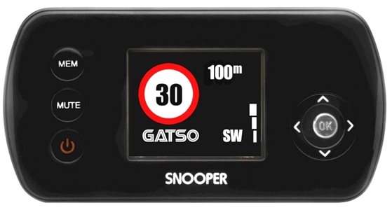 Snooper Sapphire EU: Rilevatore autovelox con GPS e LCD